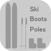 Ski, Boots & Poles